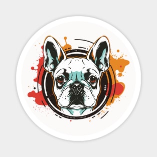 Graffiti Paint French Bulldog Creative Magnet